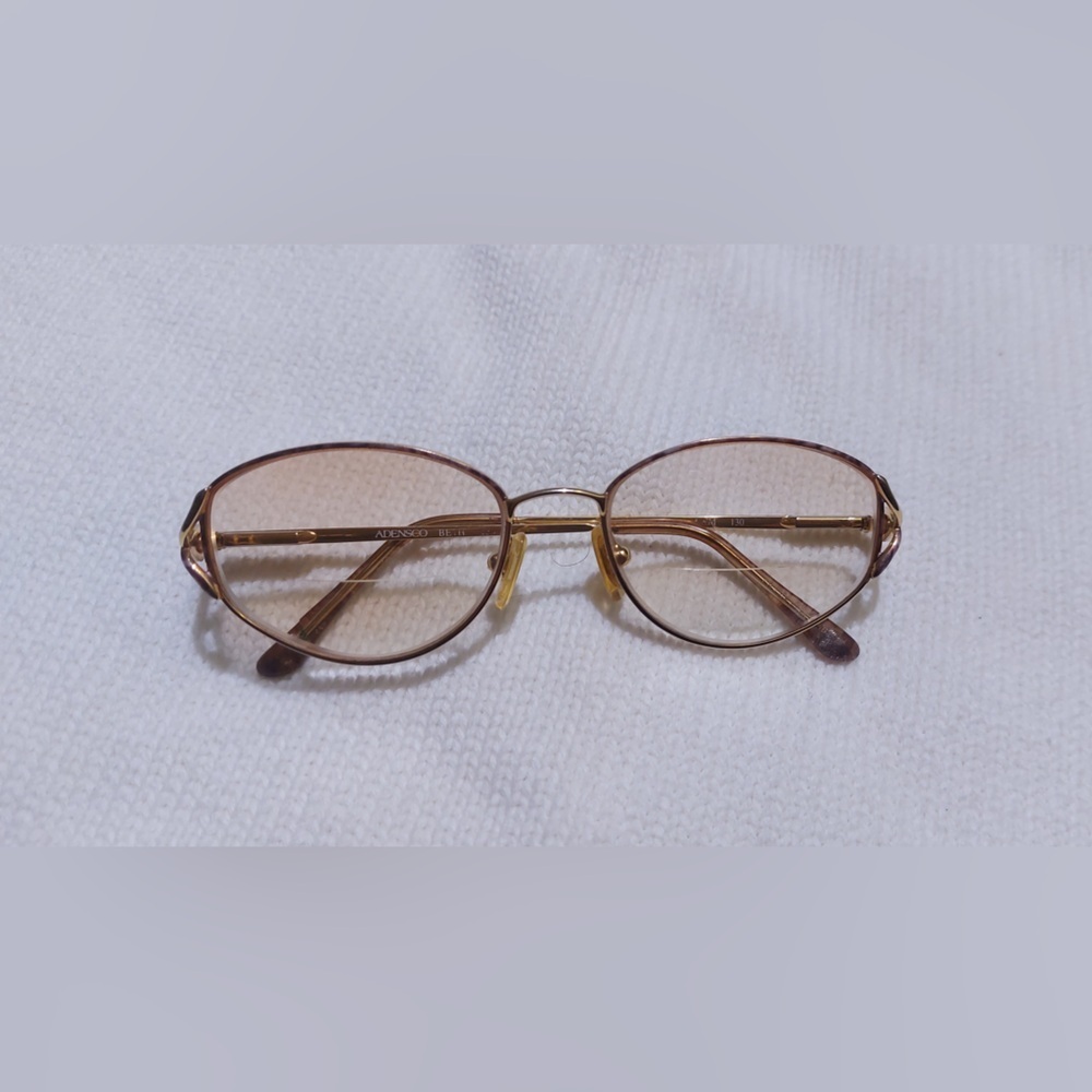 Vintage Adensco "Beth"  52 []15 130 Frame Hong Kong Eyeglasses